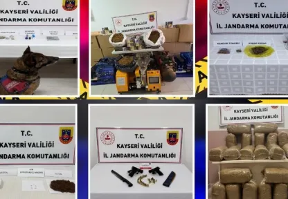 Kayseri'de 1 ayda 751 şahıs yakalandı, 395 kişi tutuklandı