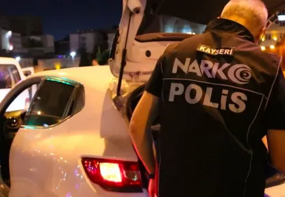 Kayseri'de narkotik operasyonunda 1 yılda 5 bin 361 kişiye işlem yapıldı, 892 kişi tutuklandı