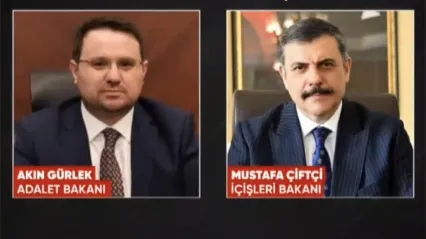 Adalet ve İçişleri Bakanları Değişti