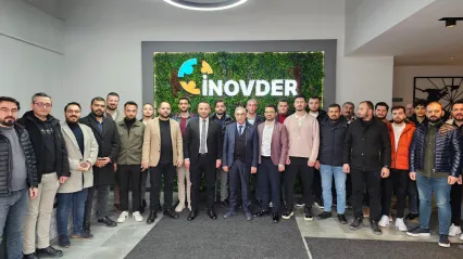 Başkan Büyüknalbant, İNOVDER'in konuğu oldu