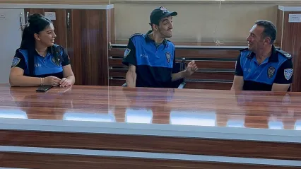 Bir günlüğüne polis olmak isteyen Hasan Can'ın hayali gerçek oldu
