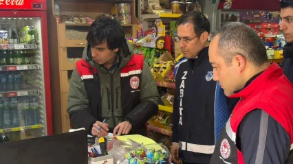 İncesu Zabıtası 7 iş yerine idari yaptırım kararı uygulandı