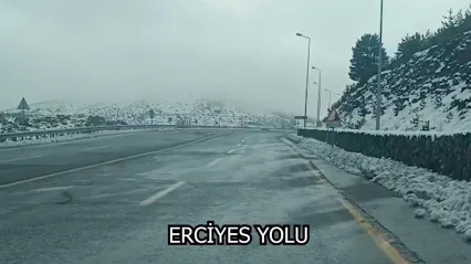 Kayseri'de yollar trafiğe açık