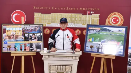 Milletvekili Cıngı, Erciyes'in serinliğini TBMM'ye taşıdı