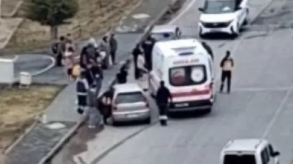 Otomobilin çarptığı 7 yaşındaki çocuk hafif yaralandı