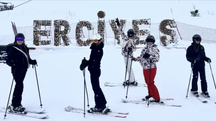 Paris'ten gelen heyetin Erciyes hayranlığı