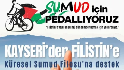 Pedallar Filistin İçin Dönüyor: Kayseri'den Sumut Filosu'na Vicdan Yolculuğu