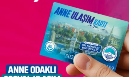 'Anne Ulaşım Kartı'ndan 2025'de 1016 Anne Yararlandı