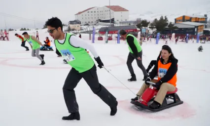 'Artık Çekilmez Oldun' Kızak Yarışması 10.Kez Erciyes'te