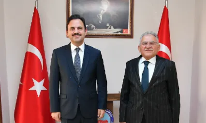 Başkan Büyükkılıç'tan Kaymakamlara Ziyaret