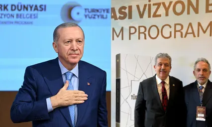 Başkan Yalçın, Türk Dünyası Vizyon Belgesi Programında