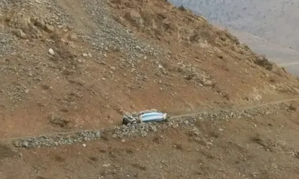 Beton Mikseri Uçuruma Uçtu: Sürücü Yaralı