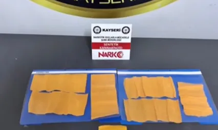 Beze emdirilmiş binlerce narkotik madde ele geçirildi