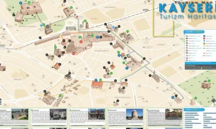 Kayseri'nin turizm haritası yenilendi