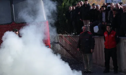 Din Görevlilerine 'Afet Farkındalık ve Yangın Eğitimi'