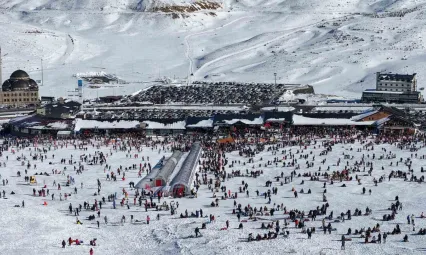 Erciyes'e hafta sonu akını