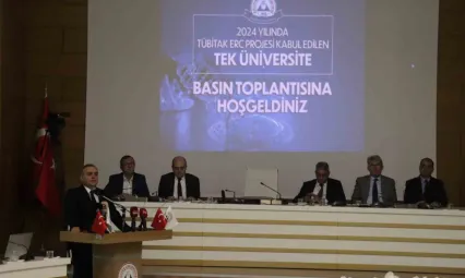 ERÜ'de büyük başarı: ERC'den 2024 yılında ödül alan tek üniversite oldu