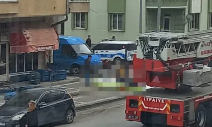 Fevzi Çakmak'ta yüksekten düşen genç ağır yaralandı