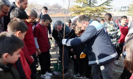 Hacılar'da Ağaç Dikim Etkinliği