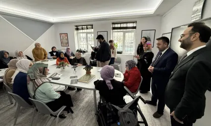 İl Müftüsü Durmuş Ayvaz,  Engelsiz Kur'an Kursu'nu Ziyaret Etti