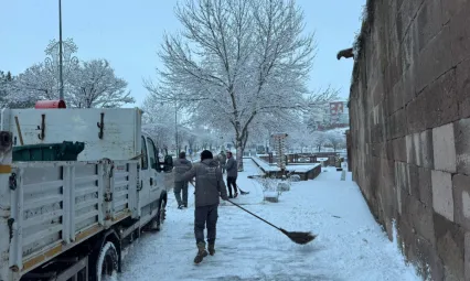 İncesu'da ulaşım aksamaması adına çalışmalar sürüyor