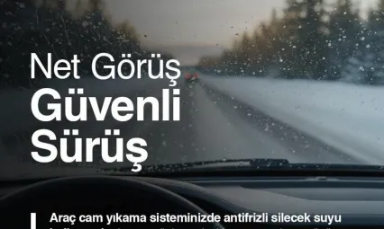 Jandarma uyardı: 'Net görüş güvenli sürüş'