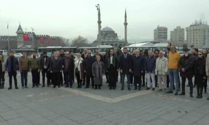 Kayseri'de 27 Mart Tiyatro Günü için tören düzenlendi