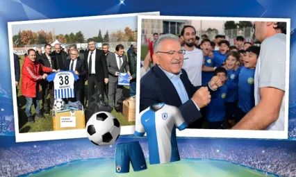 Kayseri'de Amatör Spora 5,6 Milyon TL Destek