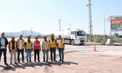 Kayseri'de İki büyük bulvarı birbirine bağlayan yolda çalışmalar son sürat