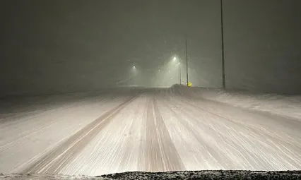 Kayseri -Develi(Erciyes) yolu araç trafiğine kapandı