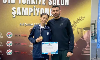 Kayserili sporcu Nursena Kalay Türkiye Şampiyonu oldu