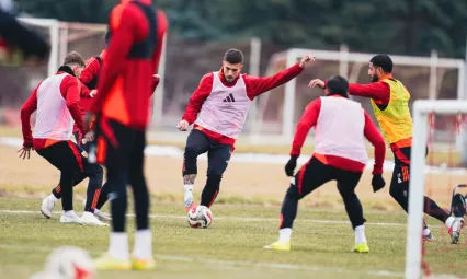 Kayserispor'un Galatasaray hazırlıkları devam ediyor