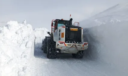 Kırsalda Yol Açma Çalışmaları Devam Ediyor