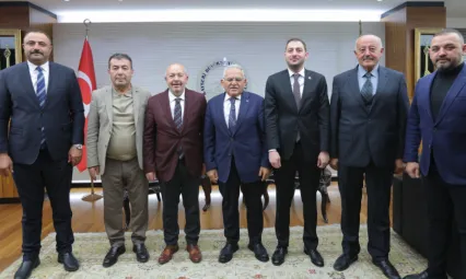 MHP Heyetindan Büyükkılıç'a Ziyaret