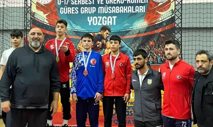 Minderde Kayseri zaferi: Sporcular derecelerde döndü