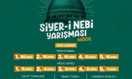 Niğde'de Siyer-i Nebi Yarışması yapılacak