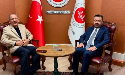 Özhaseki'den İl Müftüsü Ayvaz'a Ziyaret
