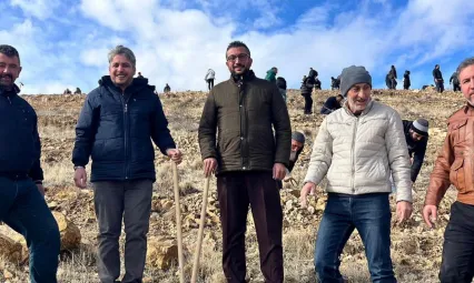 Saadet Partisi'nden Fidan Dikim Etkinliği