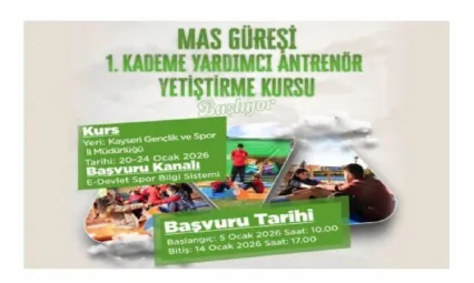 Türkiye'de ilk: Mas Güreşi antrenörlük kursu Kayseri'de başlıyor