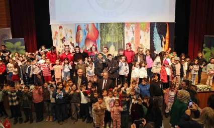 Yalçın Başkan'dan eğlenceli  karne hediyesi