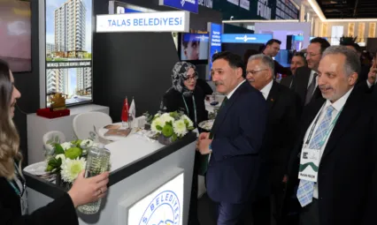Yapı Fuarında Talas Standına Yoğun İlgi