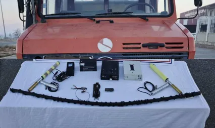 Yeşilhisar'da izinsiz define arayan 5 şahıs suçüstü yakalandı