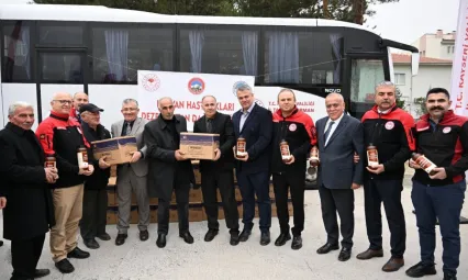 Yetiştiriciler için Hayvan Hastalıkları Dezenfektan Dağıtım töreni gerçekleştirildi