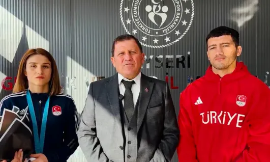 GSB İl Müdürü Kabakcı: 'Gülistan ve Sercan ülkemizi gururlandırdı'