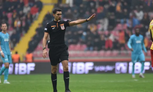 Kayserispor – Göztepe maçını Alper Akarsu yönetecek