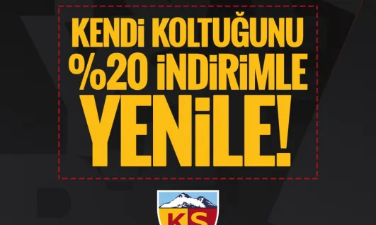 Kayserisporda kombine yenileme tarihi açıklandı