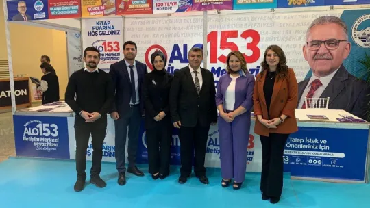 'ALO 153' ve Beyaz Masa 5. Kayseri Kitap Fuarı'nda