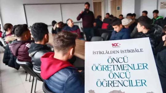 '1 Yazar 1000 Öğrenci' projesi Tomarza'da