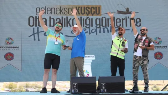'Kayseri'nin denizi' Yamula Barajı'nda Olta Balıkçılık Günleri düzenlendi