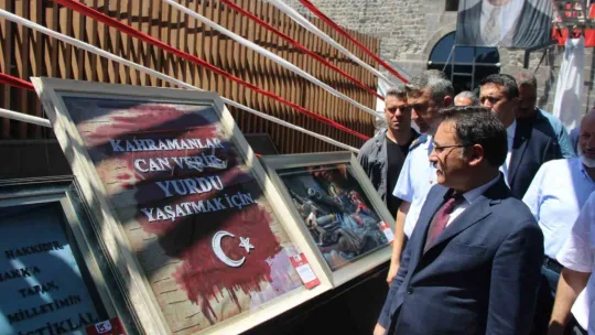 Kaymek'ten özel '15 Temmuz Sergisi'